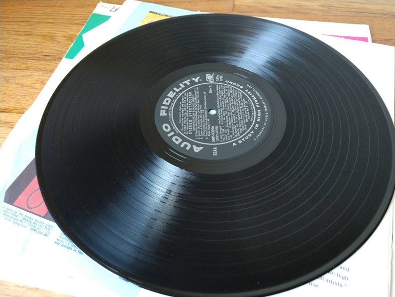 Stereo Spectacular LP 1963 Audio Fidelity Sound Effect Record Etsy