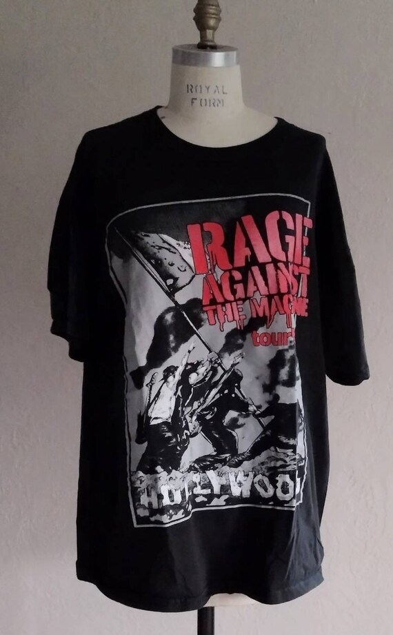 1999 Rage Against the Machine Tour tshirt vintage XL Gem 1999 Rage Against the Machine Tour tshirt vintage XL Gem