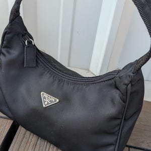 Y2K Prada Tessuto Sport Nero Shoulder Bag - Etsy