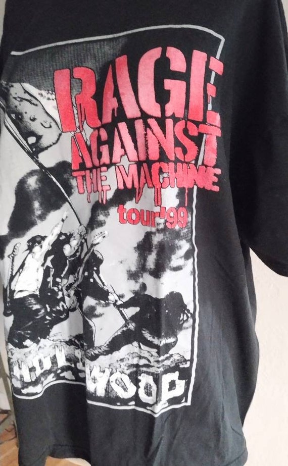 1999 Rage Against the Machine Tour tshirt vintage XL Gem 1999 Rage Against the Machine Tour tshirt vintage XL Gem