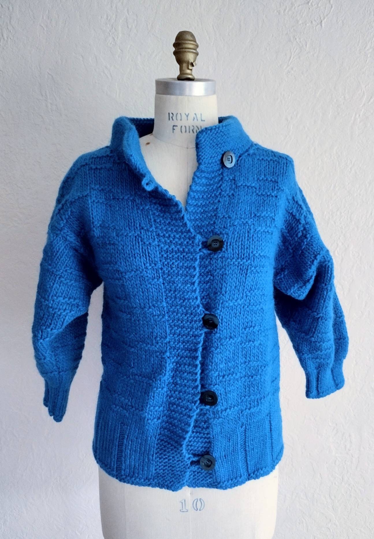 Big Warm Women Wool Sweater - Etsy 