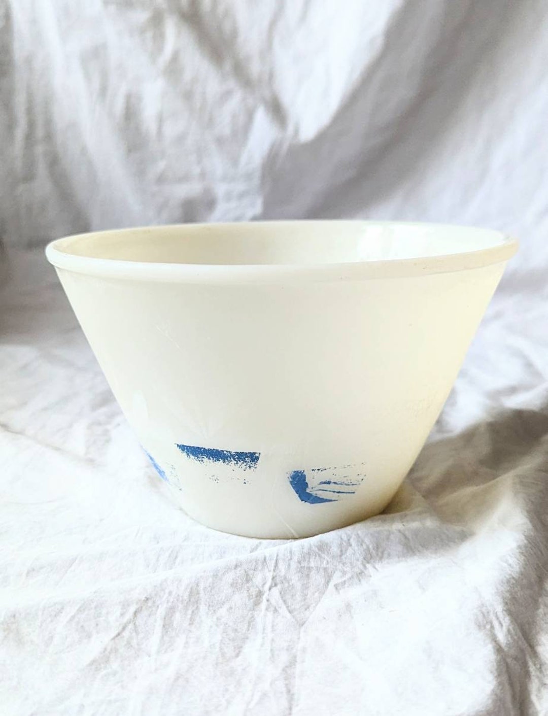 Vintage Fire King Glass Bowl Faded 6.5 Inch Etsy