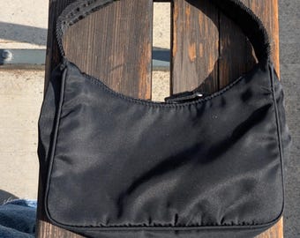 Y2K Prada Tessuto Sport Nero Shoulder Bag - Etsy