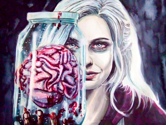 I Zombie Rysunek Markery Więcej Serial Na Papierze A3