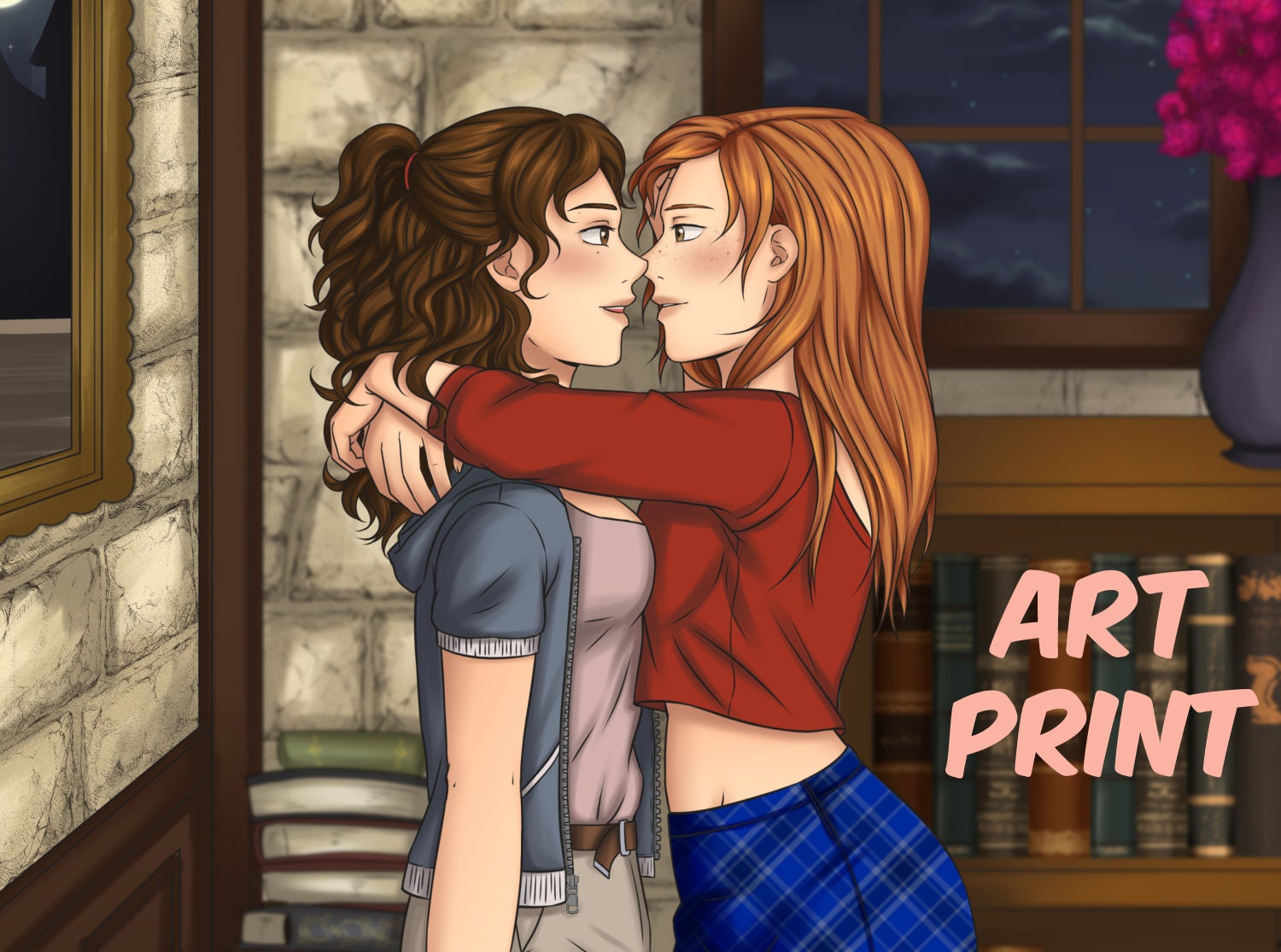 Hermione and ginny lesbian