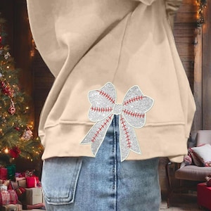 Side Bow Machine Embroidery Designs Sport Side Bow Applique Wide Ribbon Sports Girly Bow Sweatshirt Seam Side Bow