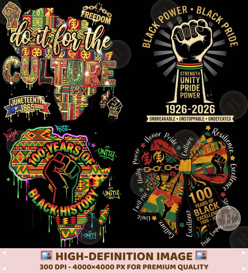 African Map Png Bundle, 20 PNG Black History Power Fist, Black ...