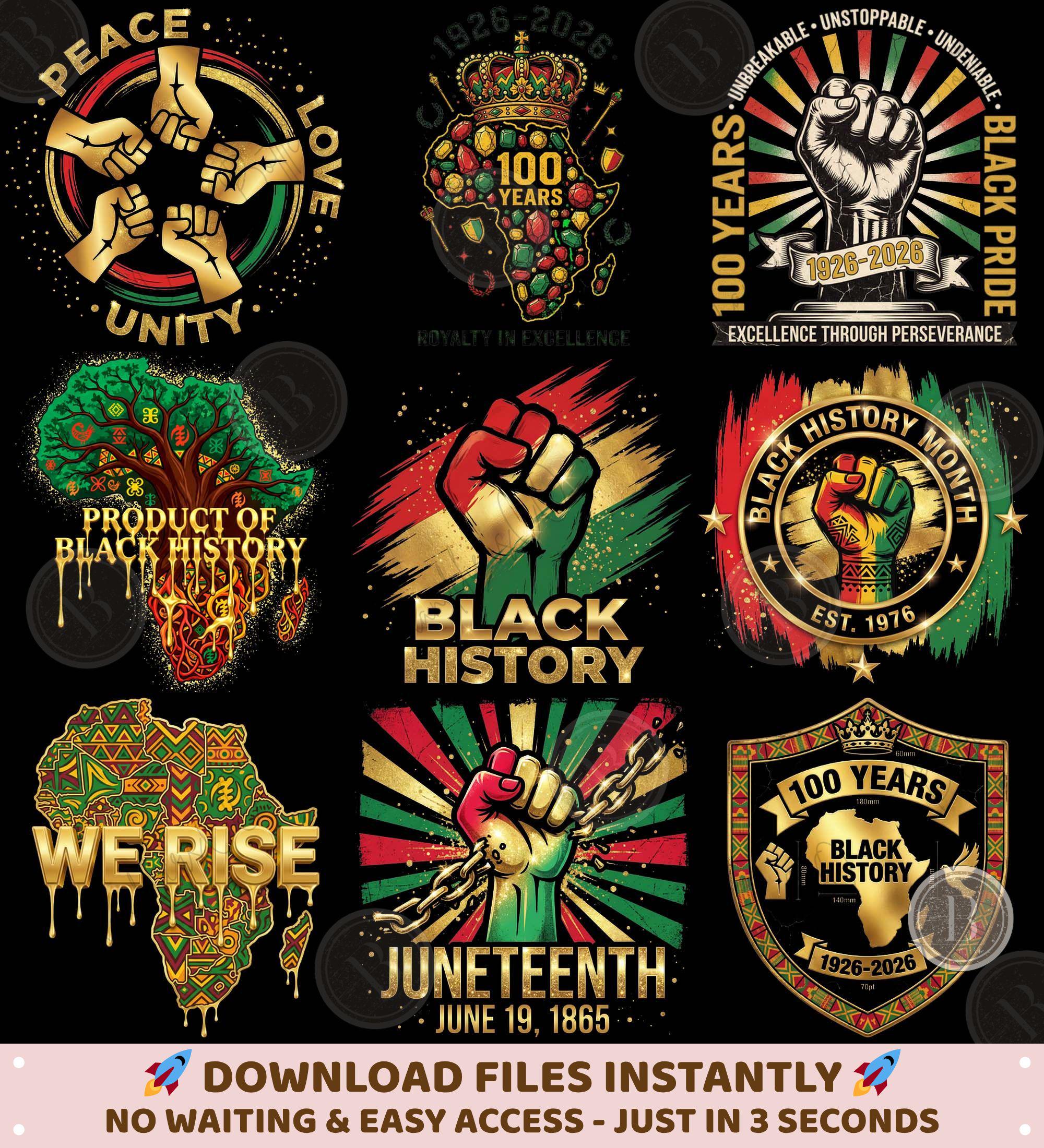 African Map Png Bundle, 20 PNG Black History Power Fist, Black ...