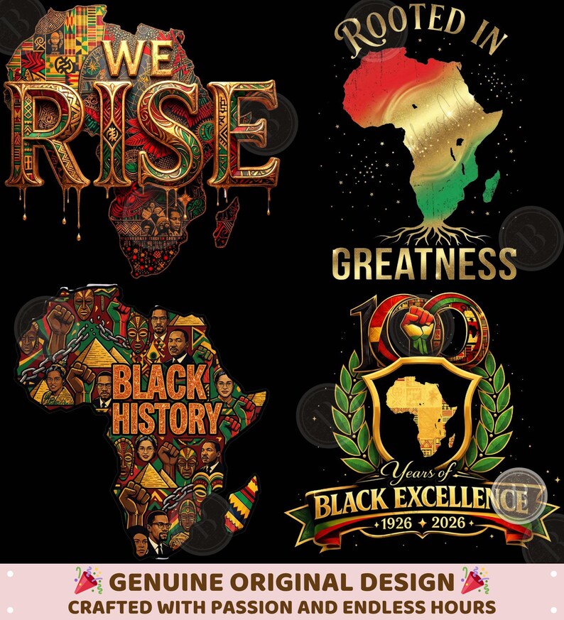 African Map Png Bundle, 20 PNG Black History Power Fist, Black ...