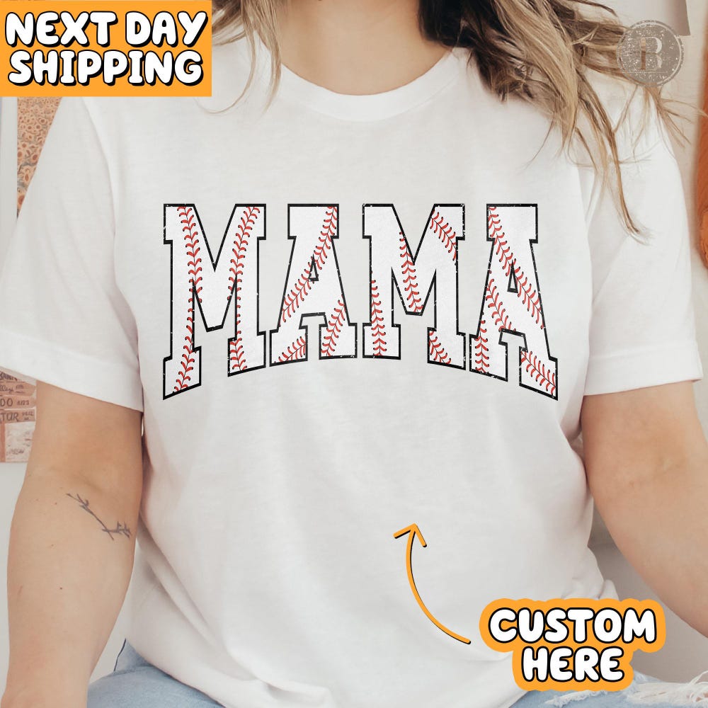 Baseball Mama Sweatshirt, Baseball Season Sweatshirt, Shirt For Mother'S Day, Baseball Game Day Hoodie, Sport Shirt, Mother'S Day Gift Bespoketshirt