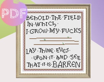 Behold The Field Etsy