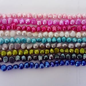 White Round Freshwater Pearl Strands, For Jewelry, Size: 13-15mm at Rs  175/gram in Mumbai