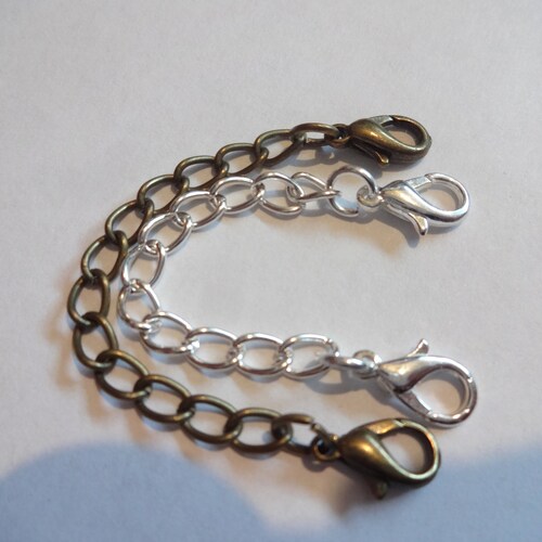 Double Clasp Extender Chain Double 