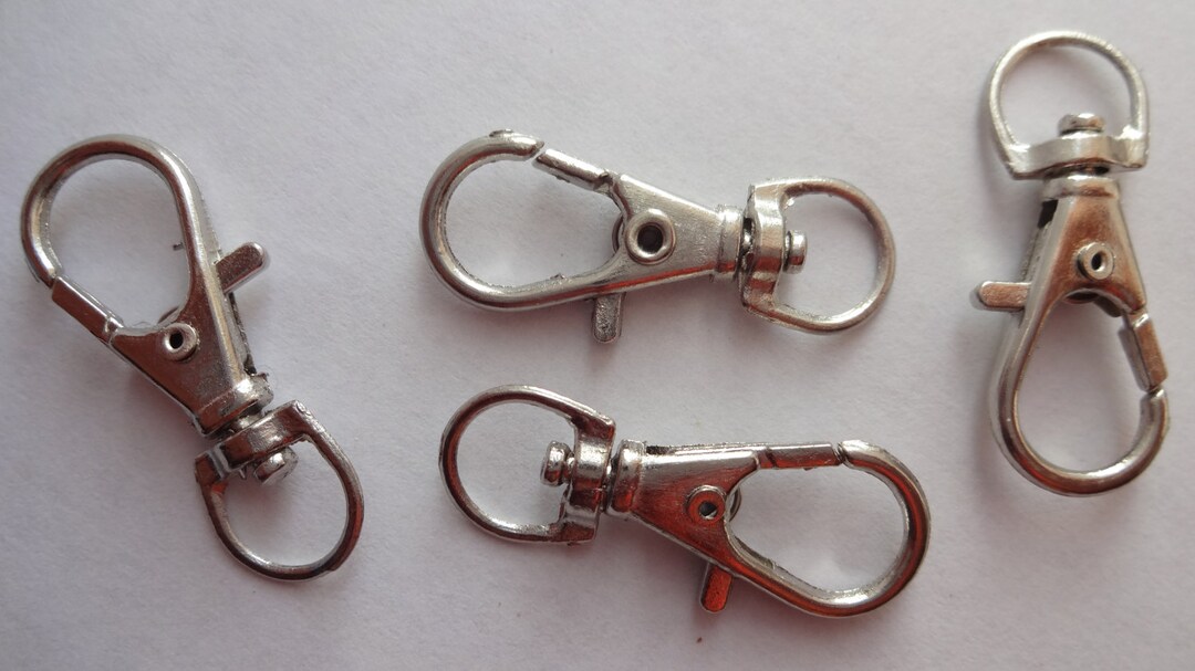12 OR BULK BUY Swivel Clasps Large Clasps Lobster Clasps Etsy