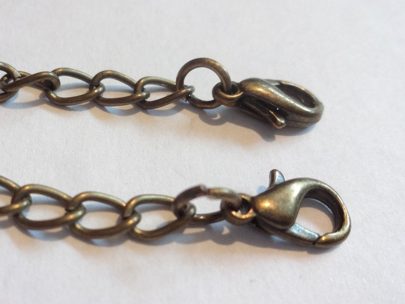 Double Clasp Extender Chain Double Ended Clasp Chain Etsy UK