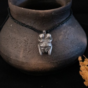 Hohle Fels Venus Silver pendant - bronze pendant