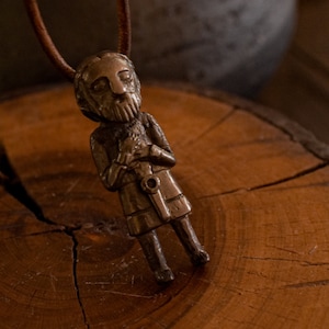 Baldr bronze pendant - statuette inspiration viking