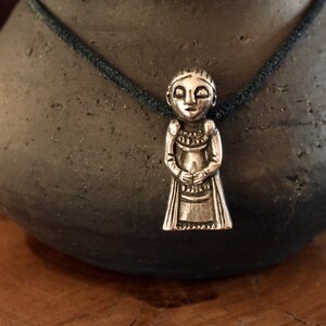 Freya - Silver pendant - Norse mythology inspiration