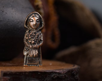 Eir - pendentif en bronze d'inspiration mythologique