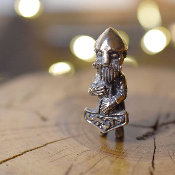 Ancien Pendentif / Breloque Bronze De Vienne - Enfant Bébé Noir - Charm Métal - Vintage Vers 1900 - Occasion