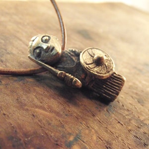 Pendentif en bronze d&#39;une Valkyrie - réplique -