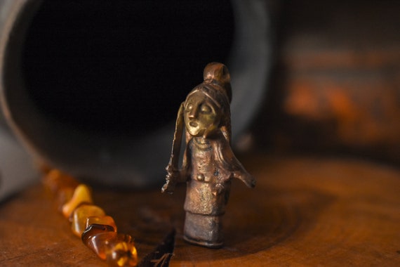 The Morrigan Celtic Myths Inspired Bronze Pendant Morgan Morrighan