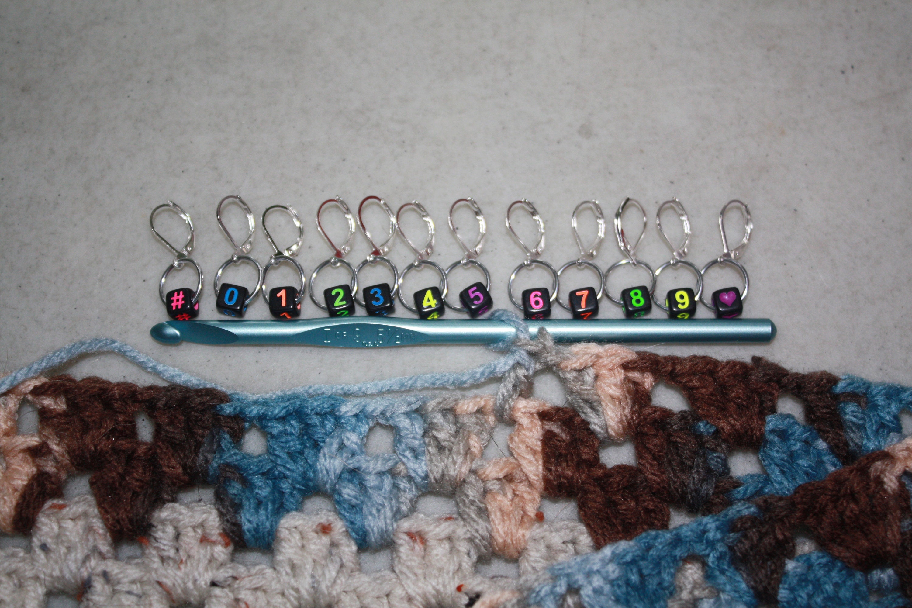 Plastic Stitch Markers for Knitting and Crochet, 10 or 20pc, Open Coil  Rings Crochet Stitch Marker, Progress Keeper, Knitting Accessory 