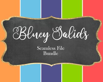 Bluey Solids Bundle Seamless Files