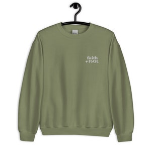 Faith + Forge Embroidered Logo - Unisex Sweatshirt