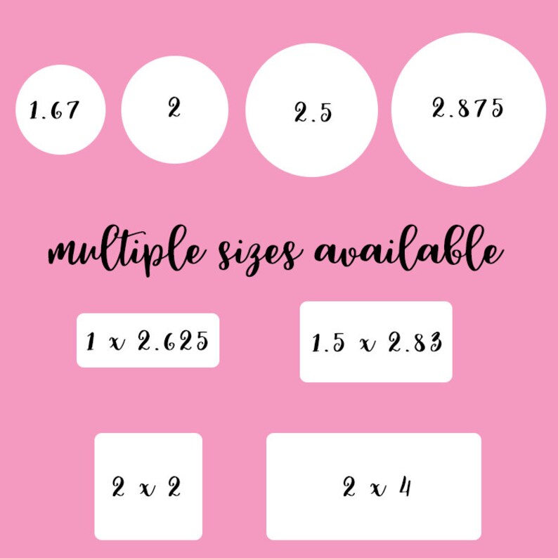 Custom stickers logo stickers packaging stickers planner Etsy