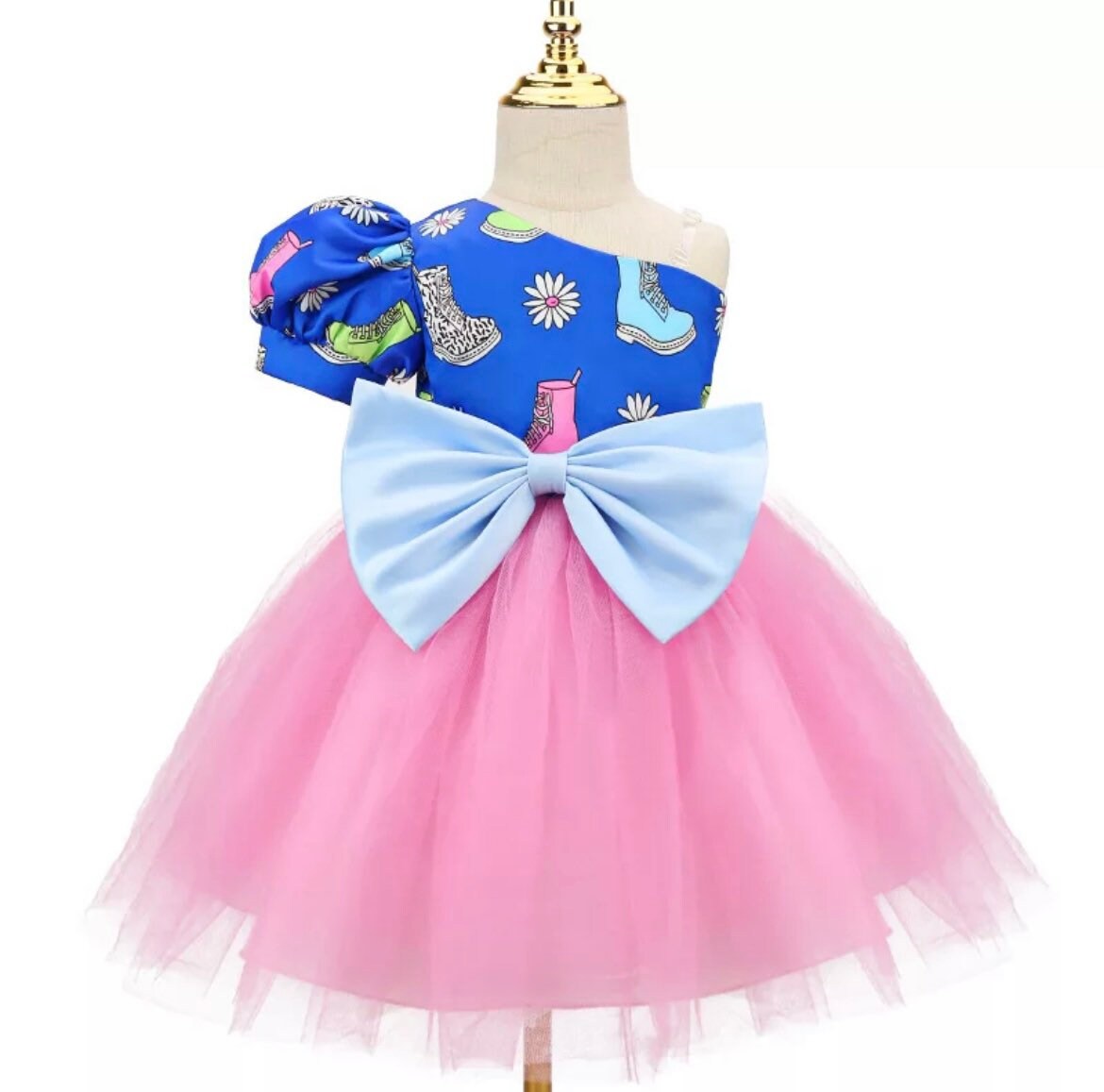 GIRLS BIRTHDAY DRESS Toddlers Dress Pink Tulle Kids Dress Etsy