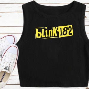 Blink-182 Tank Top Blink 182 Crop Tank Top blink182 croptop