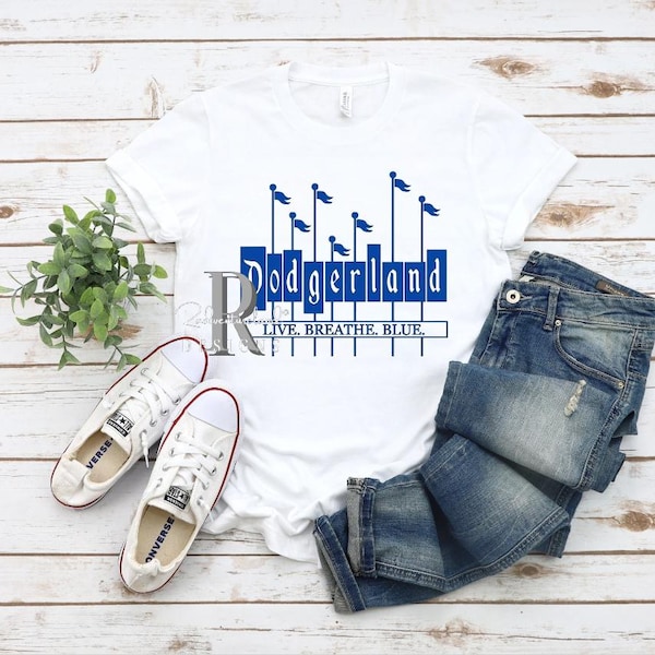 DisneyLAnd Shirts DodgerLand Shirts LA Tshirts