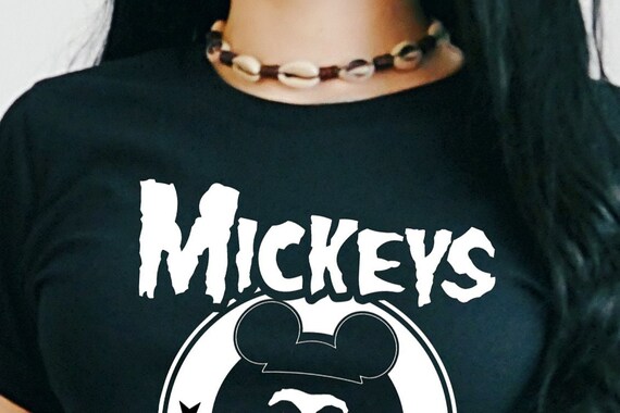 Mickey Mouse Fiend Club Coffee Tee Disney Misfits - Etsy