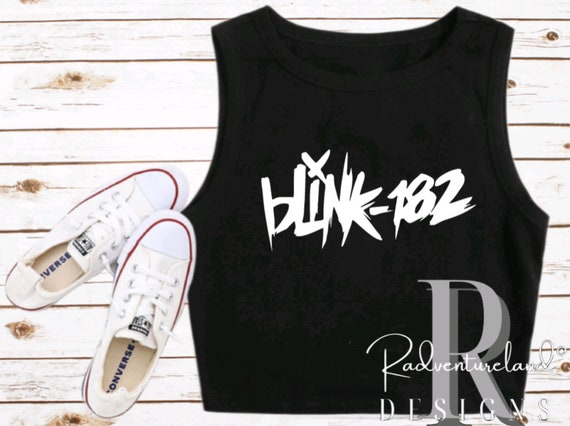 Blink-182 Tank Top Blink 182 Crop Tank Top Blink182 Croptop