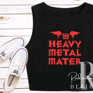 Heavy Metal Mater Cars Disney Pixar Crop Tank Crop Tank Disneyland Radiator Springs Disney Shirt Disney Crop Tanktop McQueen