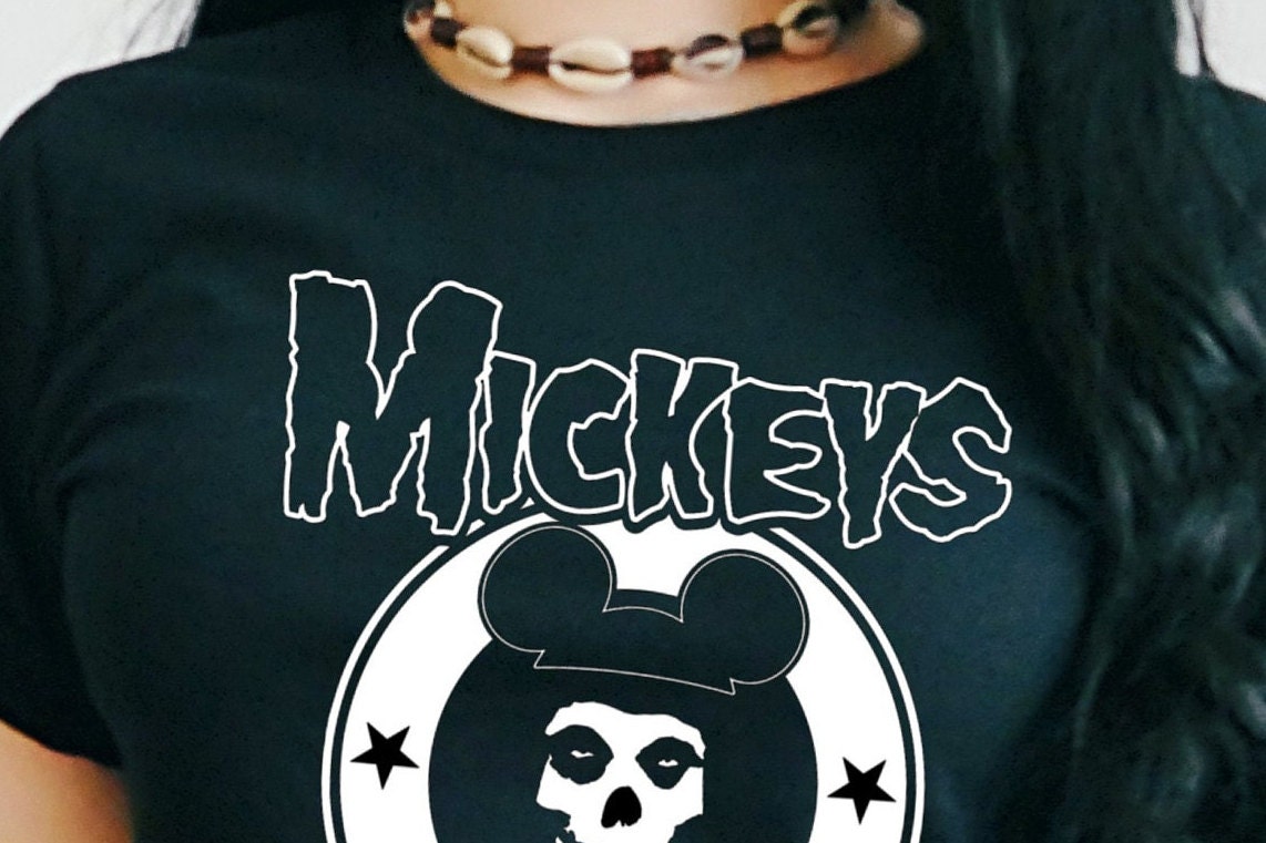Mickey Mouse Fiend Club Coffee Tee Disney Misfits - Etsy
