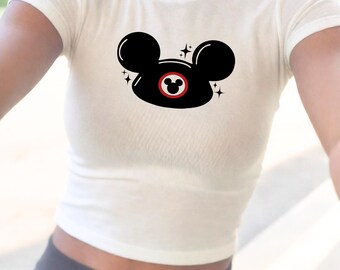Magic Ears Croptop Disneyland WDW Disneyworld