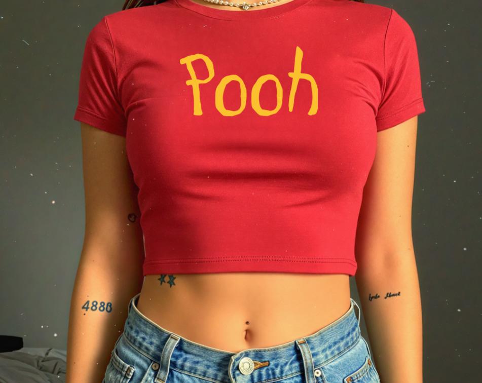 Winnie the Pooh Crop Tank Poohbear Disney Shirt Disney Croptop