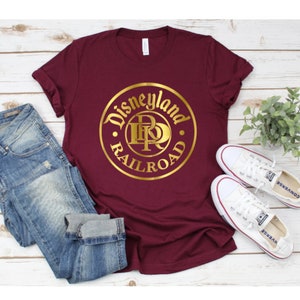 Disneyland Resort Railroad T Shirt DLRR Grand Circle Tour Trip Shirts