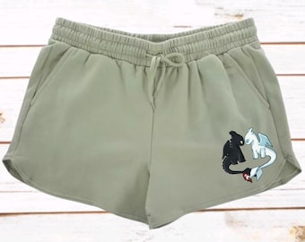 HTTYD Shorts Nightfury Lightfury