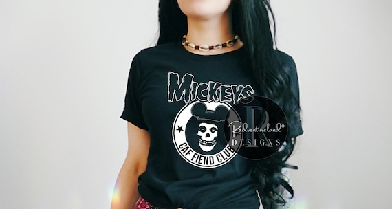 Mickey Mouse Fiend Club Coffee Tee Disney Misfits - Etsy