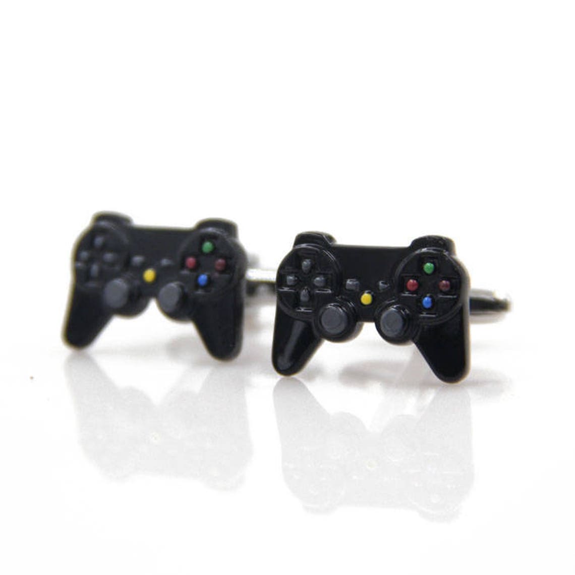 Boutons De Manchette Noirs Des Symboles PlayStation Burundi