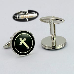 personalisierte Namen Manschettenknöpfe beten Manschettenknöpfe-Cross Manschettenknöpfe-Hochzeit Manschettenknöpfe strukturierten Kreuz Manschettenknöpfe-Männer Geschenk-Manschette Verbindungen-religiösen Aurora