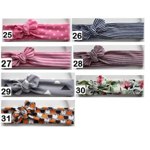 Baby Headbands and Bows Newborn Headband Baby Hairband Baby Hair Bows Baby Knot Headband Baby Headband in the UK image 7