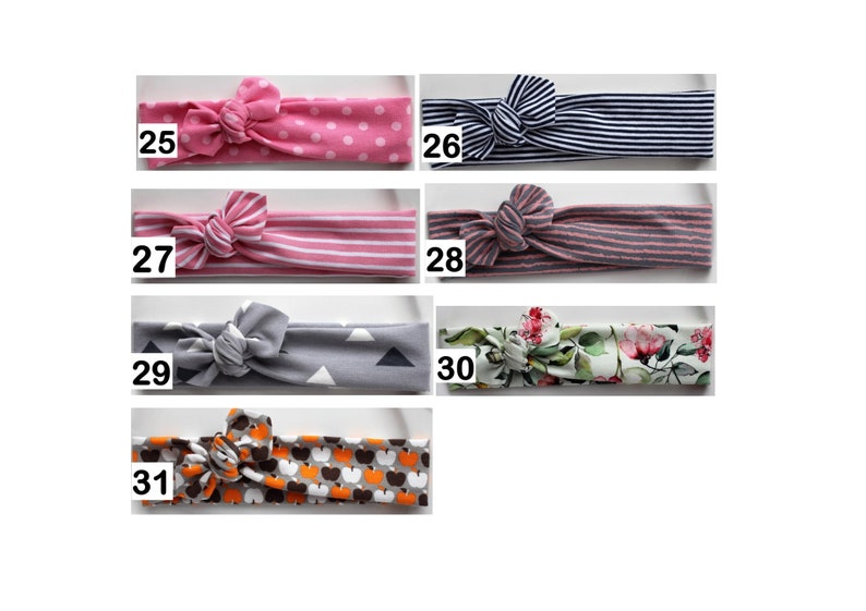 Baby Headbands and Bows Newborn Headband Baby Hairband Baby Hair Bows Baby Knot Headband Baby Headband in the UK image 7