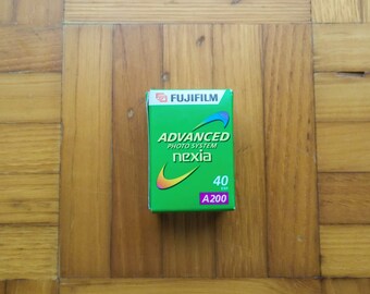 Fujifilm Nexia APS Film - ISO 200/ asa 24 - 40 exposures - For Colour prints - Boxed Expired 2004 - Film for APS film cameras