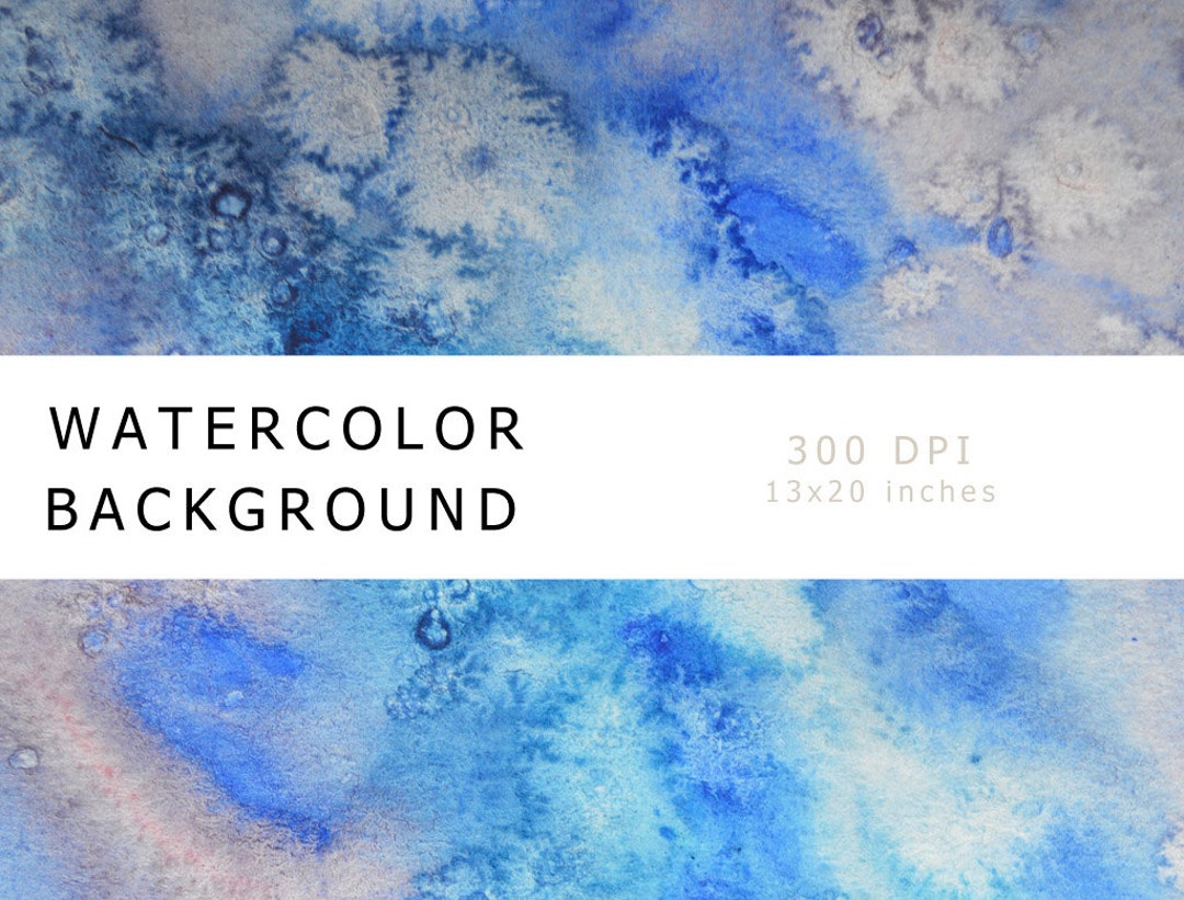 Clip Art Watercolor Background Clip Art, Instant Download Pink and Blue