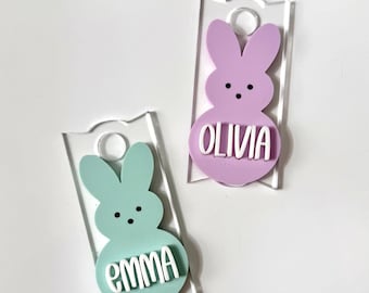 Benutzerdefinierte Ostern Stanley Topper | Stanley Namensschild | Peep Topper | Stanley Cup Zubehör | Stanley Namensschild | 90-110 Unzen H2.0