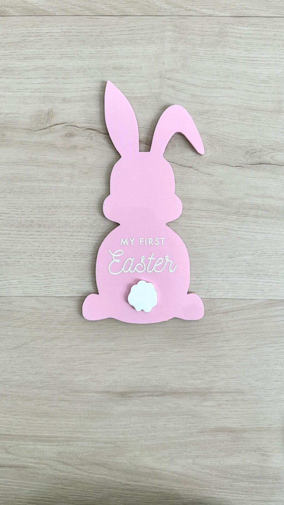 First Easter Signs Baby's First Easter Sign | First Easter Photo Prop | Baby Milestone ...